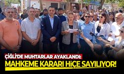 Çiğli'de muhtarlar ayaklandı: Mahkeme kararı hiçe sayılıyor!