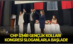 CHP İzmir Gençlik Kolları Kongresi sloganlarla başladı!