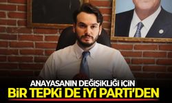 Anayasanın değişikliğine bir tepki de İYİ Parti’den!