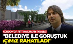 Kordon'da fırtına duvarı projesi: "Belediye ile görüştük, içimiz rahatladı"