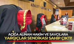 HSK'nın açığa aldığı 3 hakim ve 1 savcıya Yargıçlar Sendikası sahip çıktı