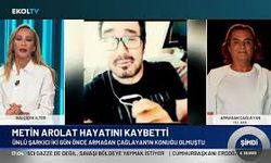 Gözyaşlarına boğulan Armağan Çağlayan Metin Arolat'ın ardından: Arkadaş acısı daha başkaymış