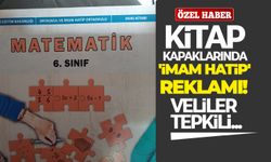 Kitap kapaklarında 'İmam Hatip' reklamı! Veliler tepkili...