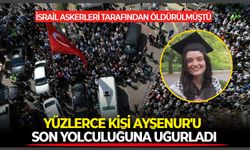 İsrail askerleri tarafından öldürülmüştü: Yüzlerce kişi Ayşenur'u son yolculuğuna uğurladı