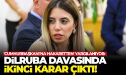 'Cumhurbaşkanı'na hakaretten' yargılanıyor: Dilruba davasında ikinci karar çıktı!