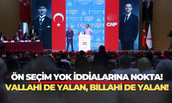 CHP lideri Özgür Özel'den 'ön seçim olmayacak iddialarına nokta! Vallahi de yalan billahi de yalan!