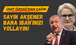 Meral Akşener'in 50 bin TL'lik tazminat davası sonrası Ümit Özdağ'dan IBAN çağrısı!