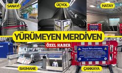 Yürümeyen merdivenler İzmirlileri çileden çıkardı!