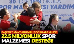 Başkan Tugay’dan İzmirli çocuklara müjde: 22.5 milyonluk spor malzemesi desteği!