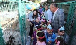 Turgutlu'da Dünya Hayvanları Koruma Günü çocuklarla kutlandı!