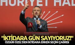 Özgür Özel'den iktidara erken seçim çağrısı: "İktidara gün sayıyoruz!"