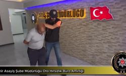 İzmir’de çay kaşığıyla otomobil çalan hırsız yakalandı