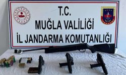 Muğla'da yasaklı madde ve silah tacirlerine ağır darbe: 11 gözaltı!