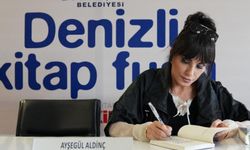 Ayşegül Aldinç'e Denizli Kitap Fuarı'nda büyük ilgi