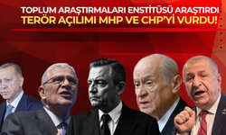 Terör açılımı CHP ve MHP'yi vurdu! Toplum Çalışmaları Enstitüsü'ne göre Zafer Partisi ilk kez MHP'yi geç