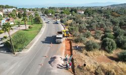 Güzelbahçe'nin 'İstikbal Caddesi' yenileniyor!