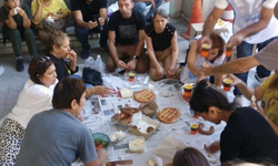 Alacaklı Balçova Belediyesi çalışanlarından yeryüzü sofrasında protesto!