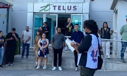 TİP'den TELUS işçilerine destek