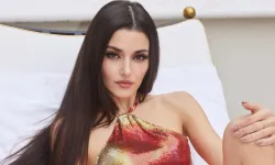 Hande Erçel beyaz mini elbisesiyle nefes kesti!