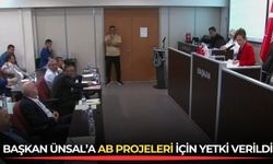 Başkan Ünsal’a AB projeleri için yetki verildi