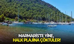 Marmaris’te halk plajına iskele ve çekek yeri!