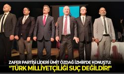 Zafer Partisi lideri Ümit Özdağ İzmir’de konuştu: “Türk Milliyetçiliği suç değildir!”