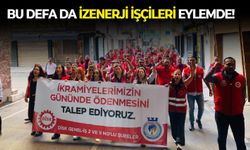 Bu defa da İZENERJİ işçileri eylemde!