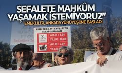 Emekliler, Ankara yürüyüşüne başladı: “Sefalete mahkûm yaşamak istemiyoruz”