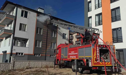 Konya'da apartmanda çıkan yangın paniğe neden oldu