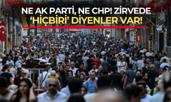 Ne AK Parti ne CHP! Türkiye'nin sorunlarını kim çözer anketinde sürpriz sonuç!