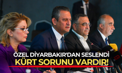 CHP lideri Özgür Özel Diyarbakır'dan seslendi: Kürt sorunu vardır ve tam da şuradadır!