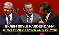 CHP lideri Özgür Özel: Ekrem Beyle kardeşlik hukukumuz var ama kamuoyunda bir Mansur Yavaş gerçeği var!