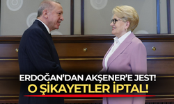 Cumhurbaşkanı Erdoğan'dan Meral Akşener'e dava jesti! Tüm şikayetlerinden vazgeçti!