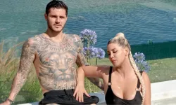 Evliliklerine bir şans daha veren Mauro Icardi ve Wanda Nara'dan aile pozu!