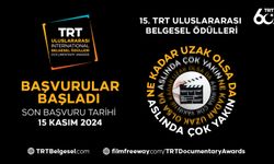 '15. TRT Uluslararası Belgesel Ödülleri' başvuruları başladı