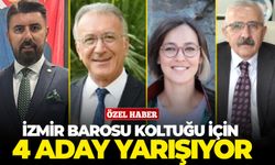 İzmir Barosu koltuğu için 4 aday yarışıyor: 19-20 Ekim'de yapılacak seçimden sonra yeni aday belirlenecek