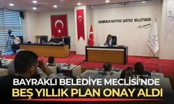 Bayraklı Belediye Meclisi'nde stratejik plan tartışıldı, onay aldı!