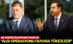 AK Partili Kaya'dan Tugay'a: "Algı operasyonu duvara tökezledi!"