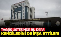 Tağşiş listesinde bu defa kendilerini de ifşa ettiler!