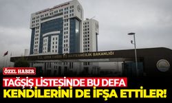 Tağşiş listesinde bu defa kendilerini de ifşa ettiler!