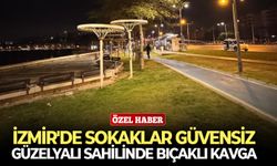 Güzelyalı sahilinde bıçaklı kavga!