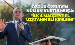 Özgür Özel'den Numan Kurtulmuş'a: "İlk 4 maddeye el uzatanın eli kırılsın!"