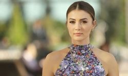 Burcu Özberk pembe bikinisiyle sere serpe uzandı!