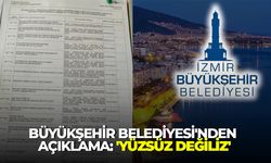 Büyükşehir Belediyesi'nden açıklama: 'Yüzsüz değiliz'