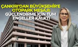 AK Partili Çankırı'dan Çankaya Çok Katlı Otopark Müjdesi