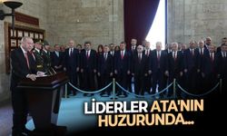 29 Ekim'de liderler, Ata'nın huzurunda