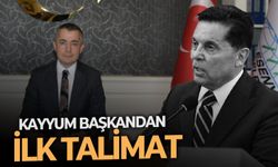 Kayyum başkandan ilk talimat