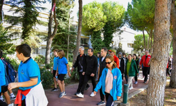 Manisa'da hareketli yaşam için yürüdüler