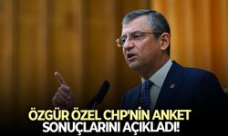 Özgür Özel CHP'nin anket sonuçlarını açıkladı!