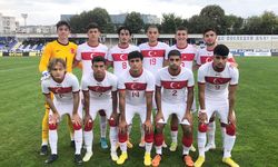 Türkiye U19 Milli Takımı, İsviçre'ye hazırlık maçında 3-1 yenildi